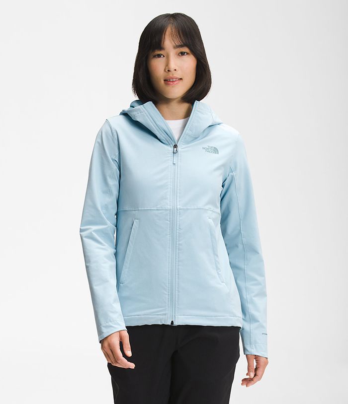 Chaqueta Softshell The North Face Mujer Shelbe Raschel Sudadera Con Capucha Azules - Peru 32670BUKS